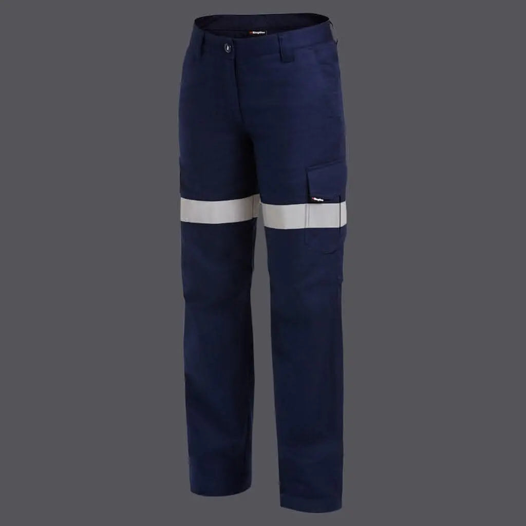 KingGee Women's Workcool 2 Reflective Pants K43825  KingGee NAVY 6